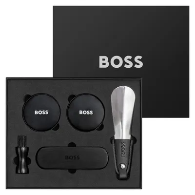 Image de BOSS Set à chaussures Iconic Black