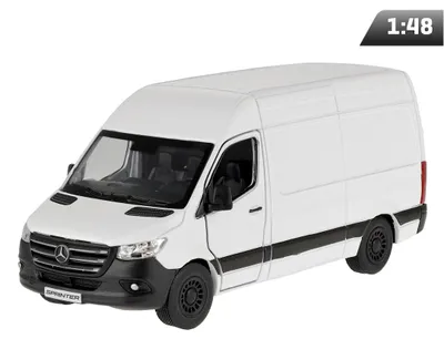 Image de Model 1:48, Mercedes-Benz Sprinter, biały