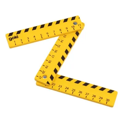 Obrázok produktu pre goki 58402 Drevené skladacie pravidlo, 31 x 2,5 cm