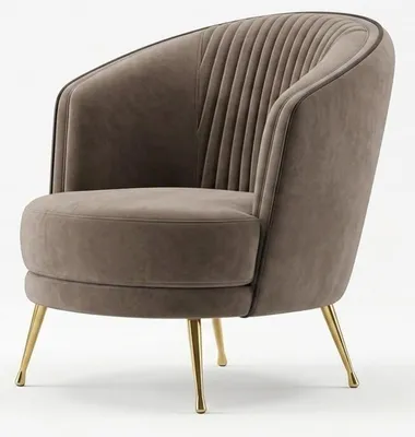 Produktbild von Sessel Moderner Stil Grau   Stilvoll Bequem Minimalistisch