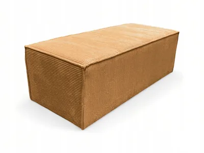 Zdjęcie produktu dla Pufa puf podnóżek siedzisko BEST tkanina Poso musztardowy