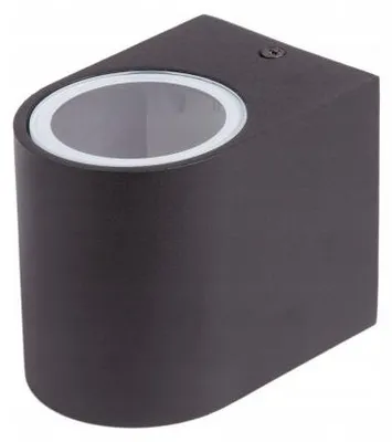 Produktbild von Fassadenleuchte OE-8 1xGU10 68x92x81 SCHWARZ