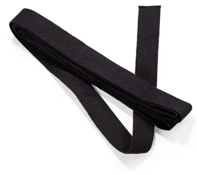 Taschengürtel 30 mm schwarz, 3 m, 100% Baumwolle