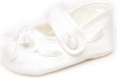 Immagine prodotto di F4820 ballerina culla bimba girl BABY A. white tissue shoe