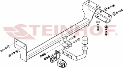 Produktbild von Z546856 Anhängerkupplung passend für KIA Picanto 05/2011-2015 starr