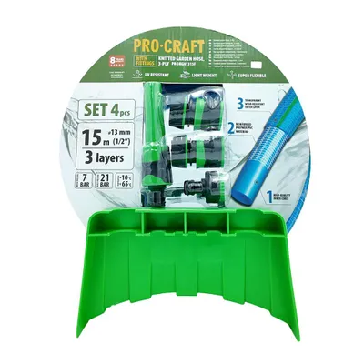 Obrázek produktu pro Modrá zahradní hadice Procraft PR-3KGH1315F