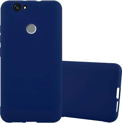 Produktbild von Cadorabo Hülle für Huawei NOVA Schutzhülle in Blau Handyhülle TPU Silikon Etui Case Cover