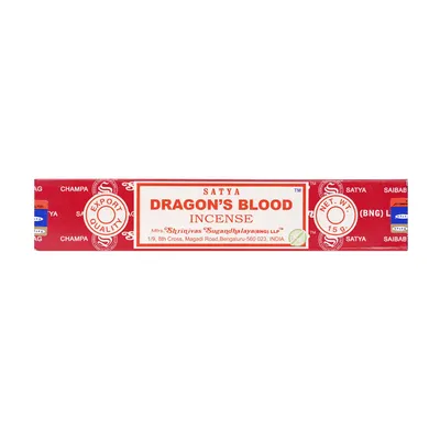 Produktbild von yogabox Räucherstäbchen Satya - 15g, 20-22 cm, 30-45 Minuten Dragon's Blood
