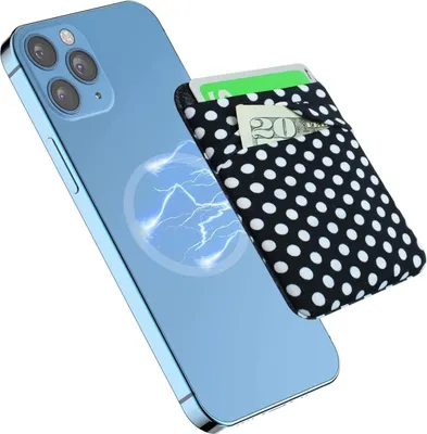 Immagine prodotto di Portacarte telefoniche magnetico con puntini