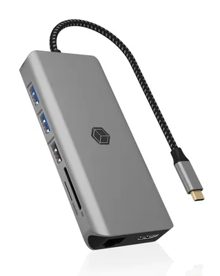 Produktbild von ICY BOX IB-DK4061-CPD, 12 zu 1 USB Type-C® Notebook DockingStation, 2x HDMI