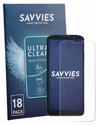 Produktbild von 18x Für Unitech EA630 Schutzfolie Savvies Displayschutz Display Schutz Folie Klar Transparent
