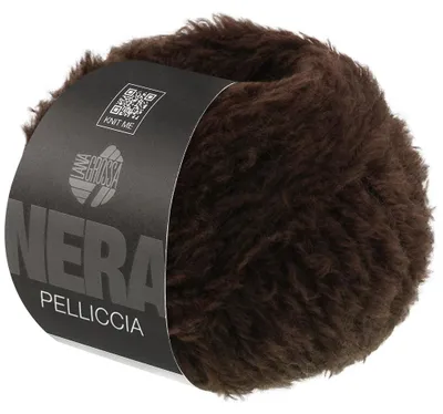 Produktbild von Lana Grossa PELLICCIA (NERA) 50 g flauschiges Effektgarn 90 m Farbe 004 - Mokka