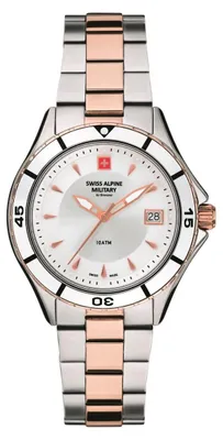 Produktbild von Swiss Alpine Military Damen Uhr Analog Quarz 7740.1152SAM Edelstahl