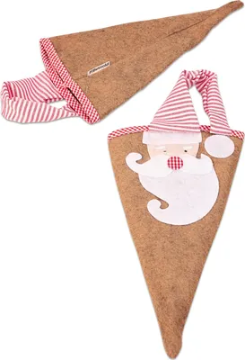 Produktbild von Betzold Weihnachtsbeutel Santa, Setgröße: 2 Stück