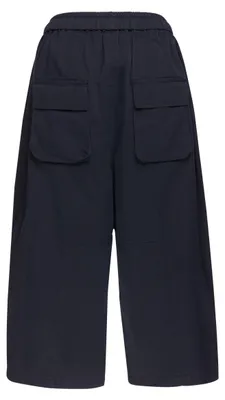 Produktbild von Damen Hose grau Größe S mit elastischem Bund, Kordelzug und aufgesetzten Taschen
