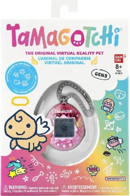 Immagine prodotto di Tamagotchi Original Vestito da Angelo Bandai – animale virtuale retrò portatile