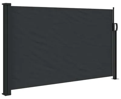 Produktbild von vidaXL Seitenmarkise Ausziehbar Schwarz 117x300 cm