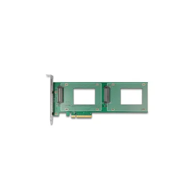 Produktbild von DELOCK PCI Express 4.0 x8 Karte zu 2 x intern U.2 NVMe SFF