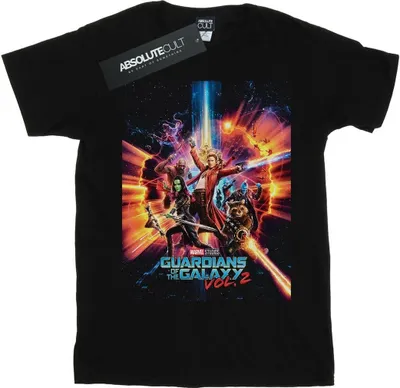 Produktbild von Marvel Studios - "Guardians Of The Galaxy Vol. 2" T-Shirt für Damen BI39633 (S) (Schwarz)