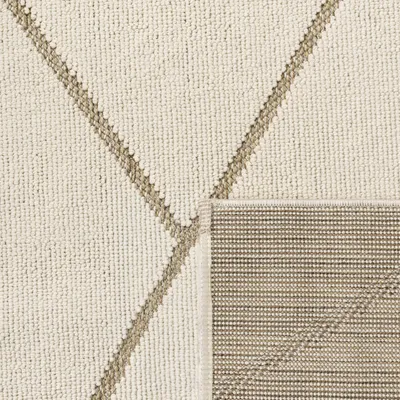 Produktbild von Paco Home Teppich Wohnzimmer Kurzflor Skandinavisches Muster Rauten Motiv Modern 80x150 cm