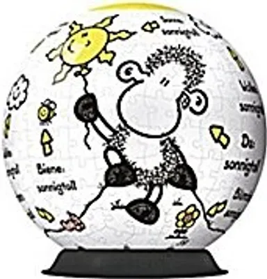 Produktbild von Ravensburger 12352 - sheepworld: Sonnigtoller Sonnenschein-Tag - 270 Teile puzzleball®