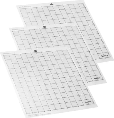 Produktbild von Schneidemaschine Spezial Pad 12 Zoll Messgitter Ersatz Transparent PP Material Klebematte Mit Klarsichtfolie Abdeckung fuer Silhouette Cameo Plotter Maschine 3PCS