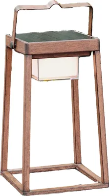 Produktbild von Wiederaufladbare Solarlaterne VERONA h30cm
