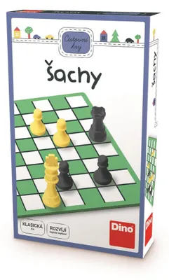 Obrázek produktu pro Šachy cestovní hra v krabičce 11,5x18x3,5cm