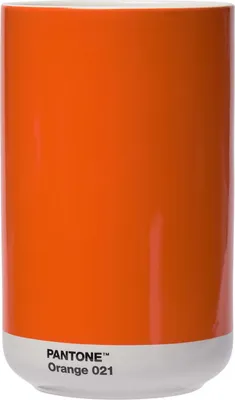 Image de Pantone Vase en céramique 1 l - Orange 021