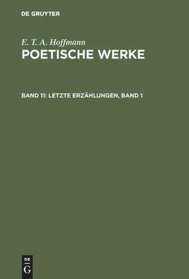 Produktbild von Letzte Erzählungen, Band 1