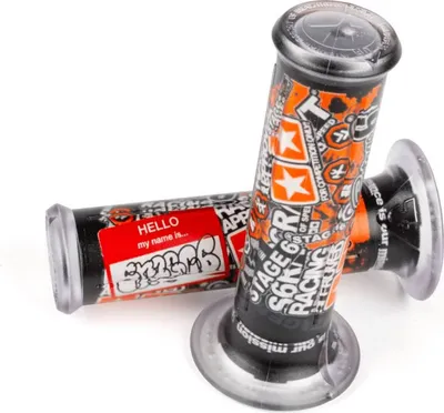 Zdjęcie produktu dla Stage6 Stickerbomb Gripy Czarny/Pomarańczowy