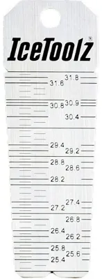 Produktbild von Sattelstütze Rohrmessgerät IceToolz E326 (ø 25,0 ø31,8 mm)