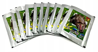 Produktbild von Dinosaur Stickers. Blue Ocean. 50 Stickers / 10 Packets
