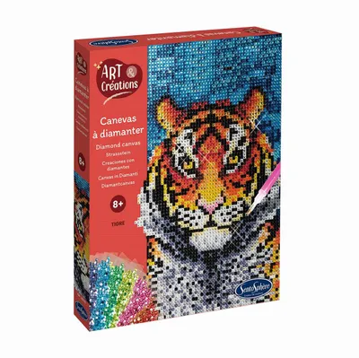 Produktbild von SENTOSPHERE - Strasssteinbild Tiger