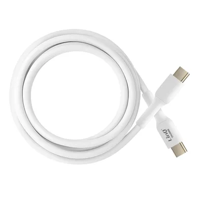 Immagine prodotto di LinQ, cavo USB-C 100W velocità di trasferimento 20Gbps 1,5 m per computer portatili, bianco