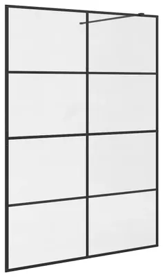 Zdjęcie produktu dla vidaXL Parawan prysznicowy do kabiny prysznicowej z przezroczystym szkłem ESG 140x195 cm