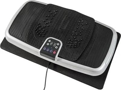 Zdjęcie produktu dla MOTIVE FITNESS by U.N.O. Vibrationsplatte DELUXE; schwarz/silber