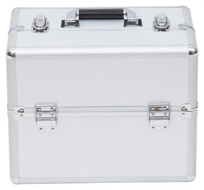 Produktbild von Kosmetikkoffer 36,5 x 24 x 29 cm, 3 F?cher, professionelle Kosmetiktasche