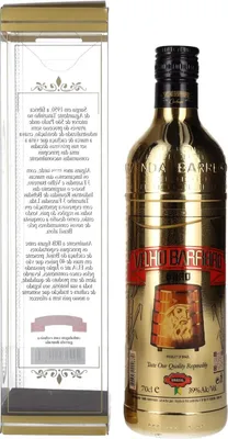 Immagine prodotto di Velho Barreiro OURO Cachaça 39% Vol. 0,7l in confezione Geschenkbox