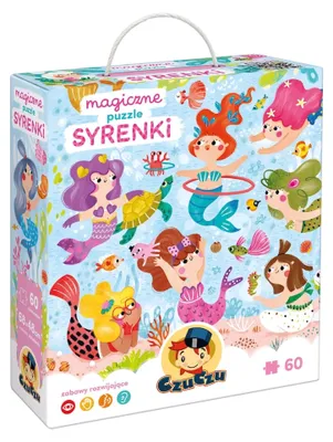 Produktbild von CzuCzu Magisches Meerjungfrau-Puzzle, 60 Teile
