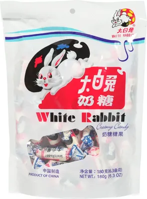 Produktbild von White Rabbit Creamy Candy 180g
