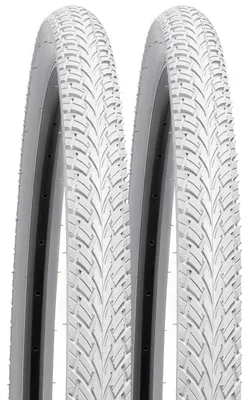 Immagine prodotto di Set di 2 pneumatici pieghevoli da 700C, colore bianco