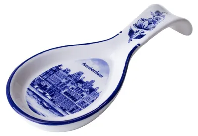 Heinen Delfts Blauw – Löffelablage Grachtenhäuser – Bild 1