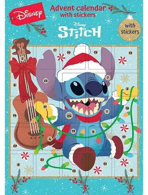 Produktbild von Lilo & Stitch Sticker-Adventskalender