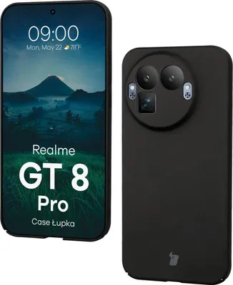 Produktbild von Handyhülle für Realme GT 8 Pro, Bizon Case Lupka, Schwarz