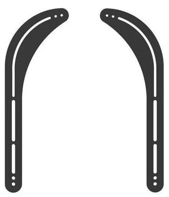 Produktbild von Vivolink VLMSB3270, TV-Halterung, 15 kg, Schwarz, 890 g, 475 mm, 20 mm