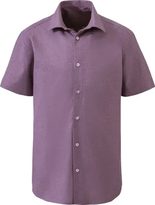 Produktbild von H.I.S. Kurzarmhemd Regular-fit aubergine Größe XXL