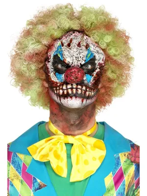 Produktbild von Halloween-Maske Grusel-Clown Böser Clown Latexmaske