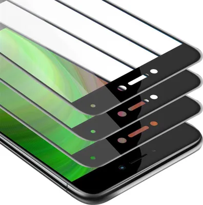 Image de Cadorabo 3x film blindé plein écran pour Huawei NOVA LITE film de protection en noir verre de protection d'écran tempéré