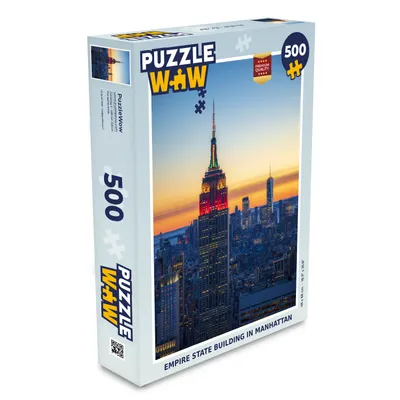 Obrázok produktu pre MuchoWow® Puzzle 500 ks Empire State Building na Manhattane